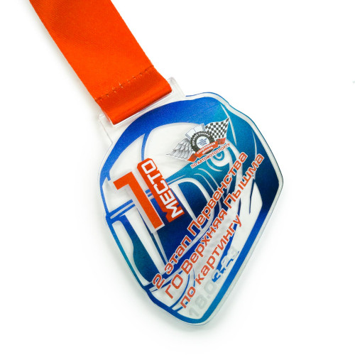 Медаль из акрила 1-слойная с УФ-печатью