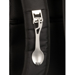 Походный столовый прибор Twin Win, стальной