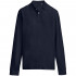 Рубашка поло унисекс с длинным рукавом Pacific LSL, кобальт (темно-синяя) Рубашка поло унисекс с длинным рукавом Pacific LSL, кобальт (темно-синяя)