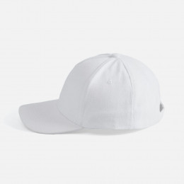 Бейсболка Long Beach, белая