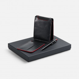 Набор Arrival, черный с красным