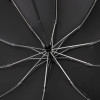 Зонт обратного сложения с ручкой-карабином Foldberry, черный