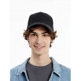 Бейсболка Woolridge, черная