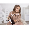 Мягкая игрушка Beastie Toys, мишка с белым шарфом