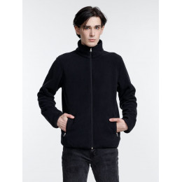 Куртка флисовая унисекс Nesse, черная