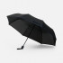 Зонт складной Edgeline, черный с синим Зонт складной Edgeline, черный с синим