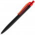 Ручка шариковая Prodir QS01 PRT-T Soft Touch, черная с красным Ручка шариковая Prodir QS01 PRT-T Soft Touch, черная с красным
