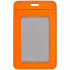 Чехол для пропуска Shall Simple, оранжевый