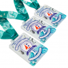 Медаль из акрила 1-слойная с УФ-печатью D-40, толщина 10 мм